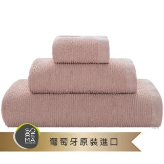 【Sorema 舒蕾馬】頂級經典RIBBON毛巾 50x100cm 南歐陽光明星品牌 生態紡織最高認證(★輕霧粉★)