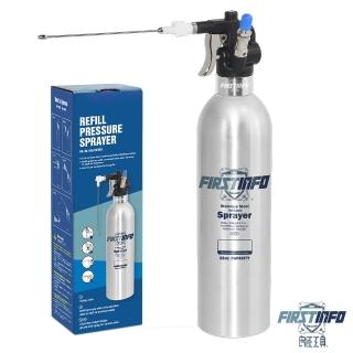 【良匠工具】新型650cc氣動氣壓噴霧罐 可重覆充氣 壓力噴霧罐 鋁製噴霧罐(潤滑 防銹去汙 WD40)