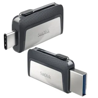 【SanDisk 晟碟】16GB Ultra Dual USB3.1  Type-C 雙用隨身碟 原廠平輸(原廠5年保固 130MB/s)