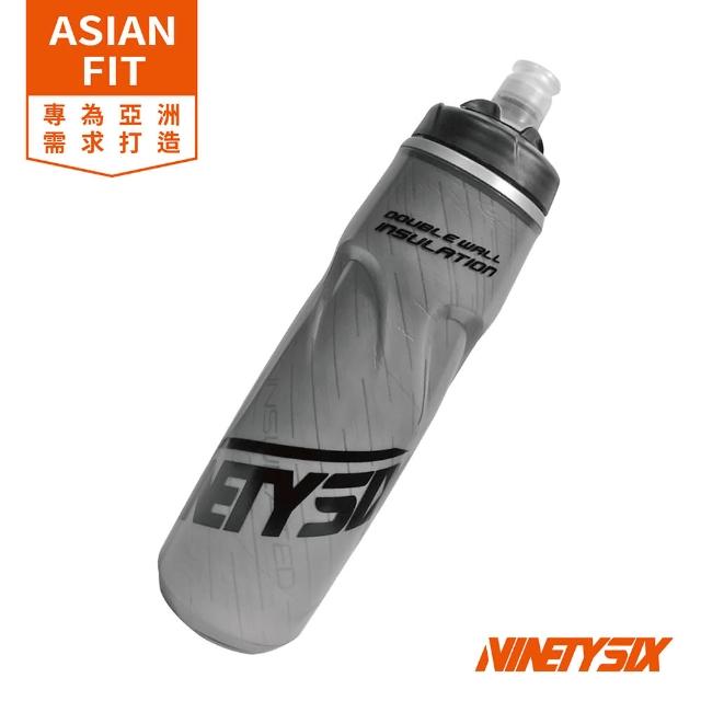 【NINETYSIX】自行車運動保冷水壺 黑色 750ml(自行車運動保冷水壺)