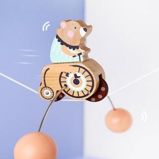 【KTOY】小熊騎車馬戲團平衡遊戲(親子互動.趣味學習 平衡遊戲)