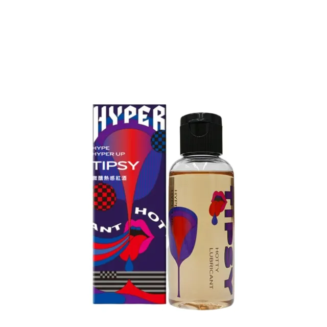 【Haru含春】HYPER紅酒熱感水溶性潤滑液1入(50ml 口交 水性 易清洗)