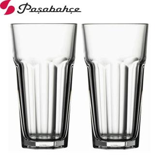 【Pasabahce】卡薩布蘭強化冰咖啡杯365cc(二入組)