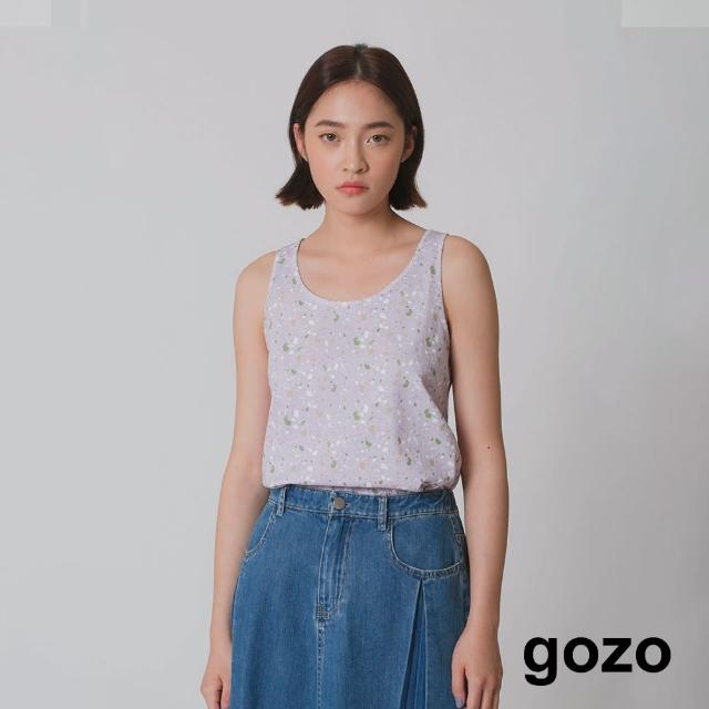【gozo】滿版小碎石印花背心(三色)