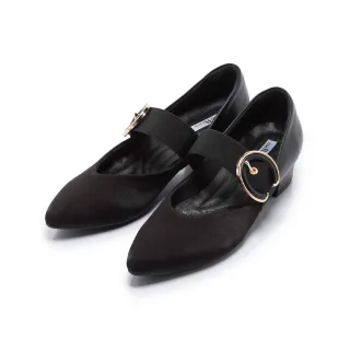 【FAIR LADY】芯太軟  腰帶裝飾瑪莉珍鞋(黑、602370)