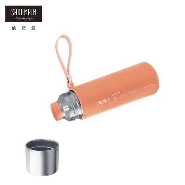 【仙德曼 SADOMAIN】EXPLORER探險者316不鏽鋼真空保溫旅行瓶1000ml(隨行杯/運動水壺/戶外/露營/登山)
