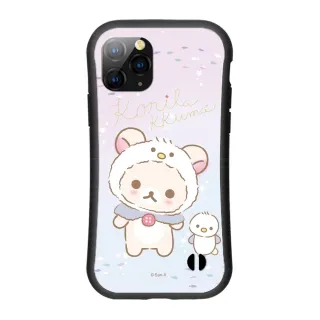 【Rilakkuma 拉拉熊】iPhone12/iPhone12 Pro 6.1吋 小蠻腰手機殼/保護殼 粉紫企鵝(正版授權 台灣製造)