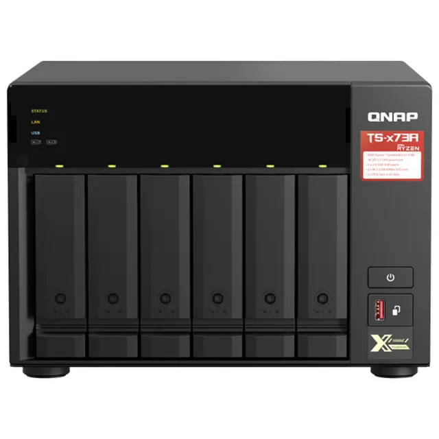 【QNAP 威聯通】TS-673A-8G 6Bay NAS 網路儲存伺服器