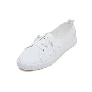 【E&B】甜美金蔥小愛心百搭舒適小白鞋(綠)