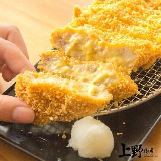 【上野物產】脆皮香濃起司雞排 3包(400g±10%/5片/包 炸雞 雞腿排 排骨)