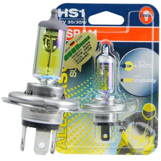 【Osram 歐司朗】機車黃金燈泡 HS1 12V/35/35W(公司貨)