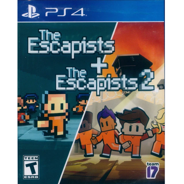 【SONY 索尼】PS4 逃脫者 1+2 合輯 英文美版(The Escapists + The Escapists 2)