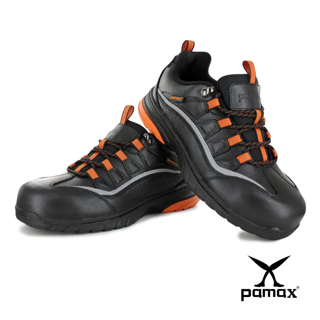 【PAMAX 帕瑪斯】頂級超彈力-雙氣墊安全鞋/鞋面立體有型(PS03425FEH /男)