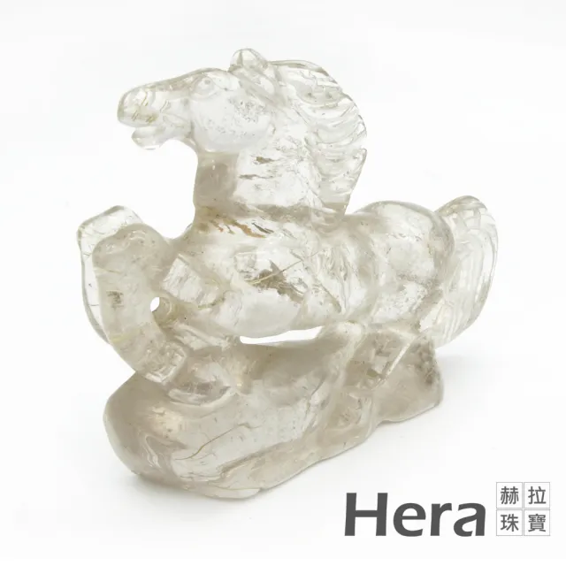 【HERA 赫拉】ll現貨ll白水晶躍奔龍門擺件(現貨瘋搶中)