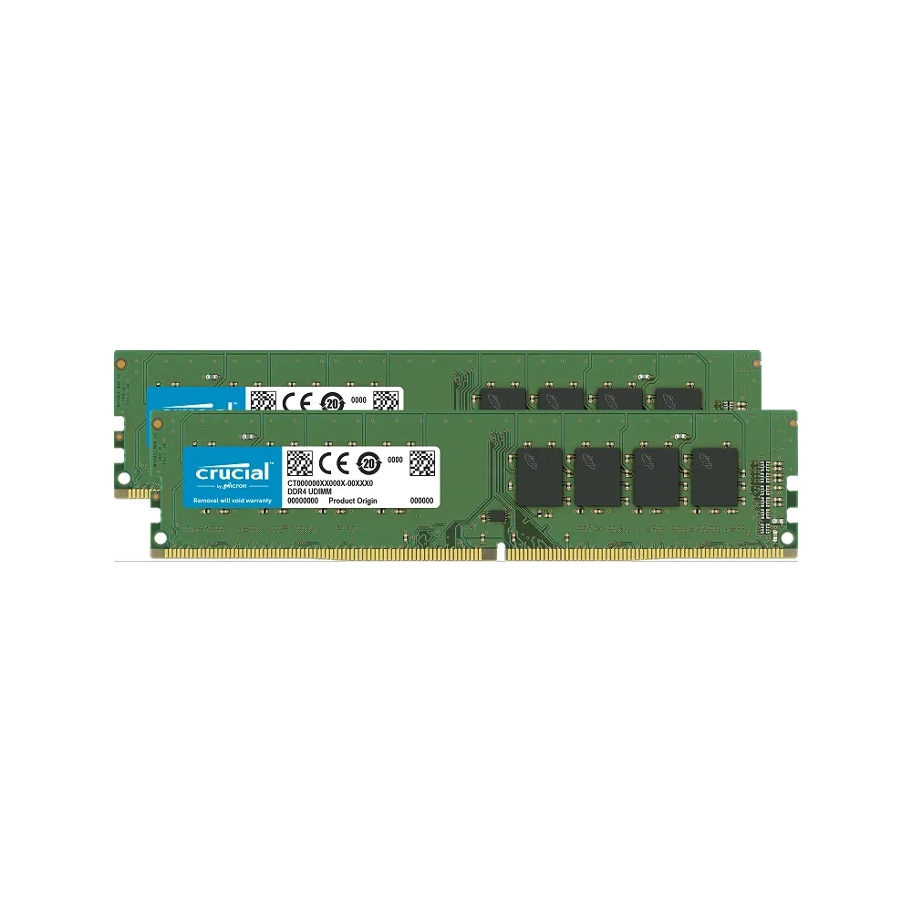 【Crucial 美光】DDR4 3200 16GB (8GB x2) 桌上型 記憶體 (CT2K8G4DFRA32A)