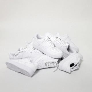 【NIKE 耐吉】休閒鞋 Air Force 1 07 運動 男鞋 經典款 AF1 皮革 質感 穿搭 白For 全白(CW2288-111)