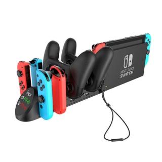 【LOTUS】Switch 副廠 6合1座充 充電器