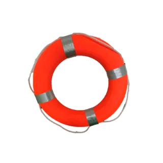 安全浮力游泳救生圈(船用救生圈 游泳圈 免充氣 魚雷浮標 海邊水上浮具)