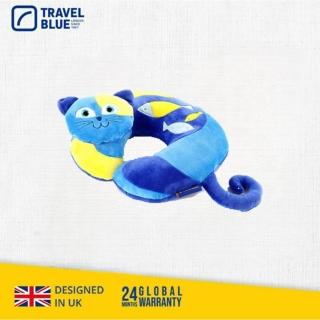 【travel blue 藍旅】kitty 凱蒂貓 兒童u型枕(頸枕 u型枕 飛機枕)