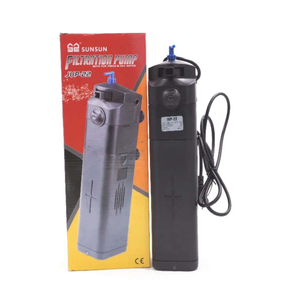 【SUNSUN 森森】JUP-22內置沉水三合一UV殺菌燈9W過濾器800L/H(台灣公司貨 保固一年)