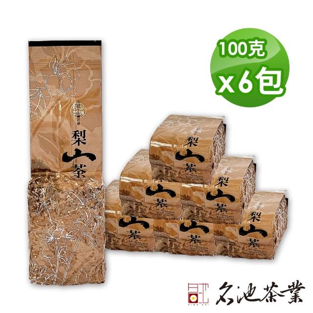 【名池茶業】梨山松下靜謐高山烏龍茶100gx6包(共1斤)