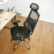 【完美主義】人體工學厚座透氣電腦椅/機能椅/辦公椅/書桌椅(二色可選)
