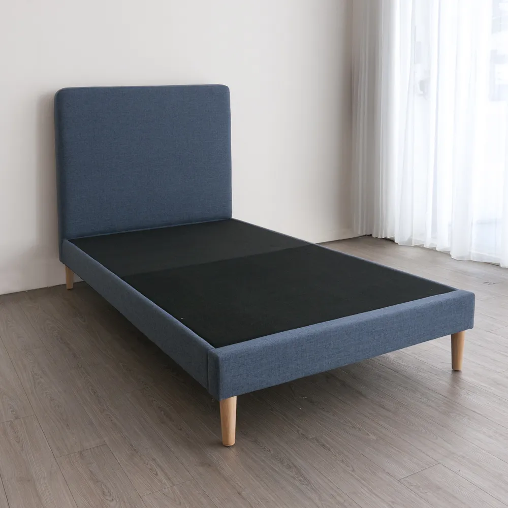 【麗得傢居】雲品3.5尺床架亞麻布單人加大床架 床組 床台(北歐簡約風)