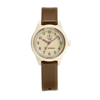 【Q&Q】MINI III系列 013 太陽能手錶-焦糖咖/32mm