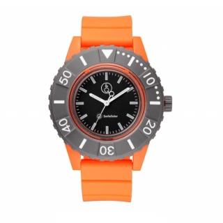 【Q&Q】Smile Solar watch H2SUN Eco-Drive 橘色
