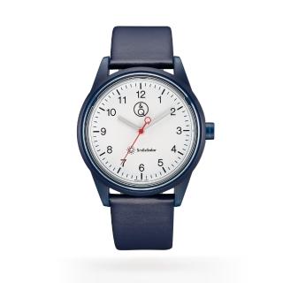 【Q&Q】喀什米爾系列太陽能手錶-海軍藍Large/40mm
