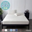 【La Belle】《簡約純色》雙人天絲床包枕套組(共6色)