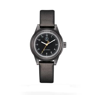 【Q&Q】喀什米爾系列太陽能手錶-沉穩黑Small/30mm