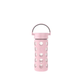 【lifefactory】淡粉色 玻璃水瓶平口350ml(CLAN-350R-LPK)