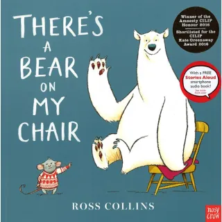 【麥克兒童外文】Theres Bear On My Chair