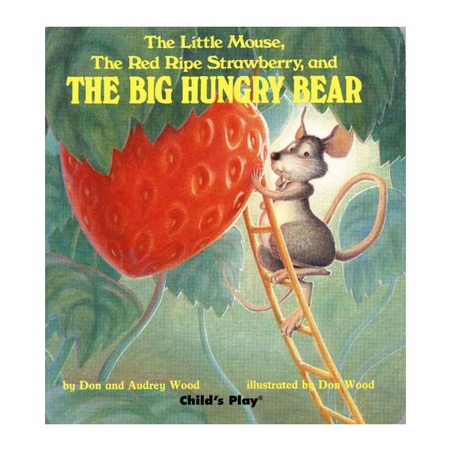 【麥克兒童外文】The Little Mouse﹐the Red Ripe Strawberry and The Big Hungry Bear（平裝書＋CD）