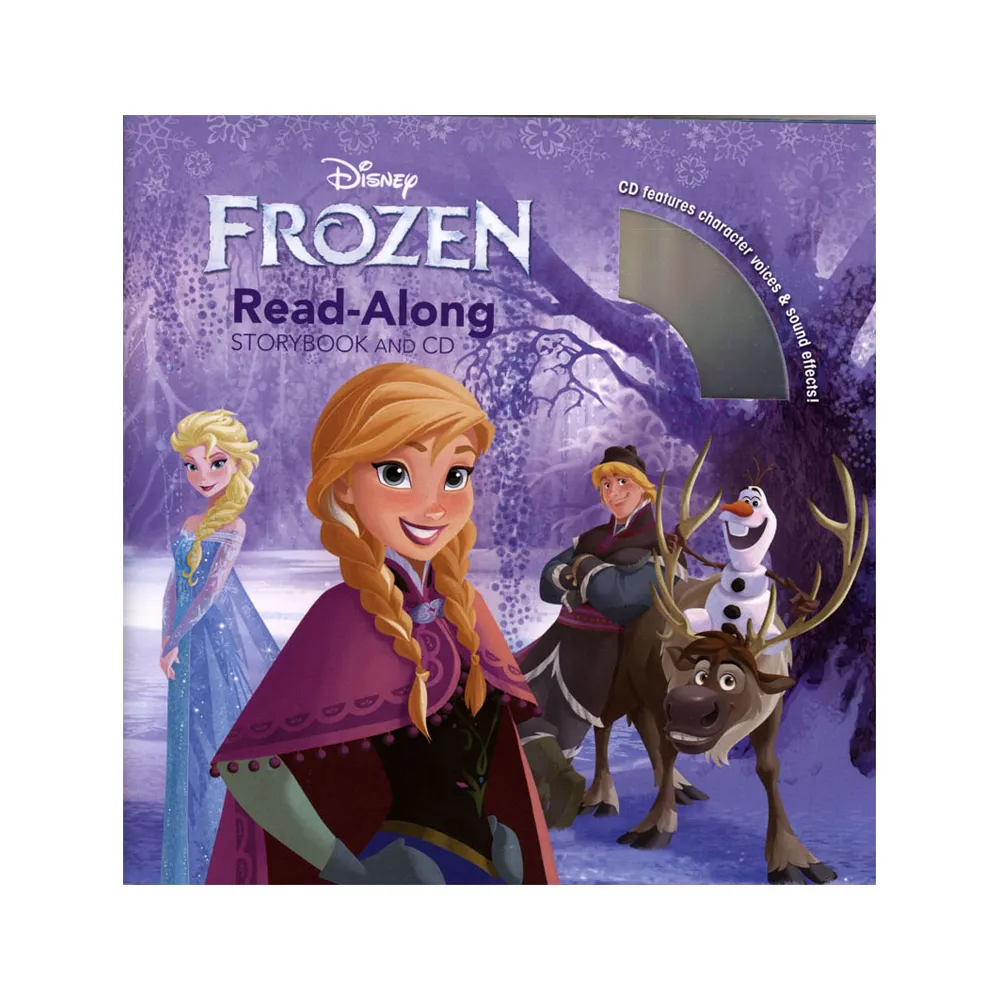 【麥克兒童外文】Frozen/冰雪奇緣英文繪本+朗讀CD