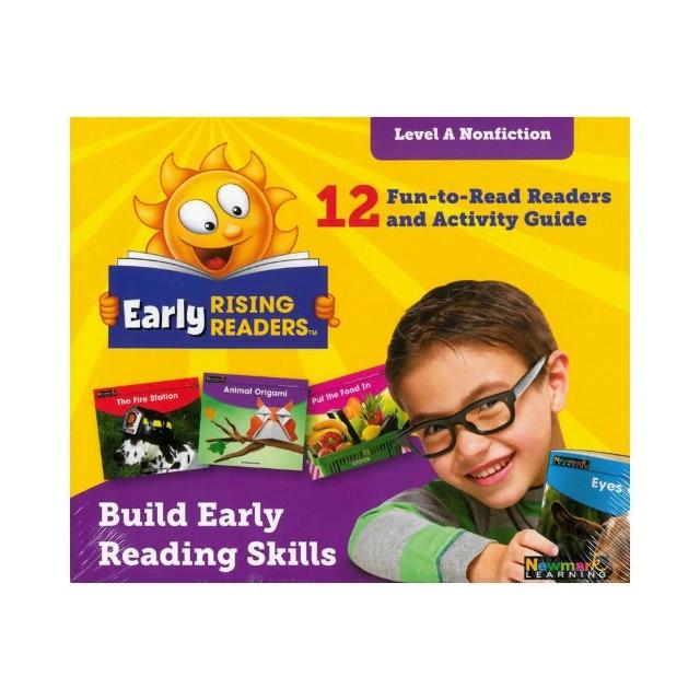 【麥克兒童外文】Early Rising Readers Nonfiction Level A/12本書+Qrcode音檔