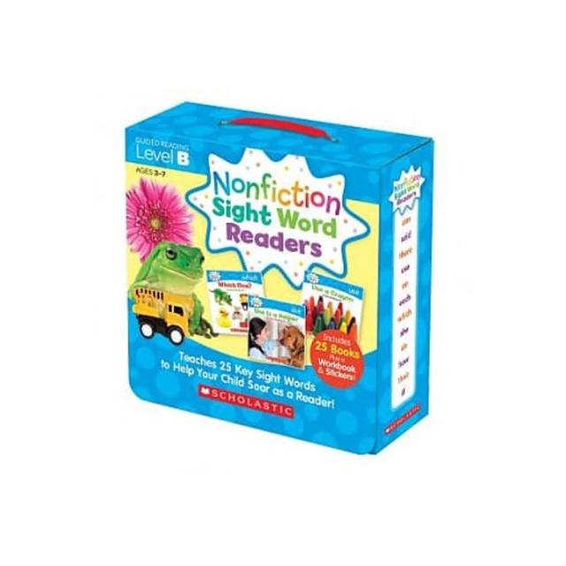 【麥克兒童外文】Nonfiction Sight Word Readers Level B （26書＋1CD＋1作業本）