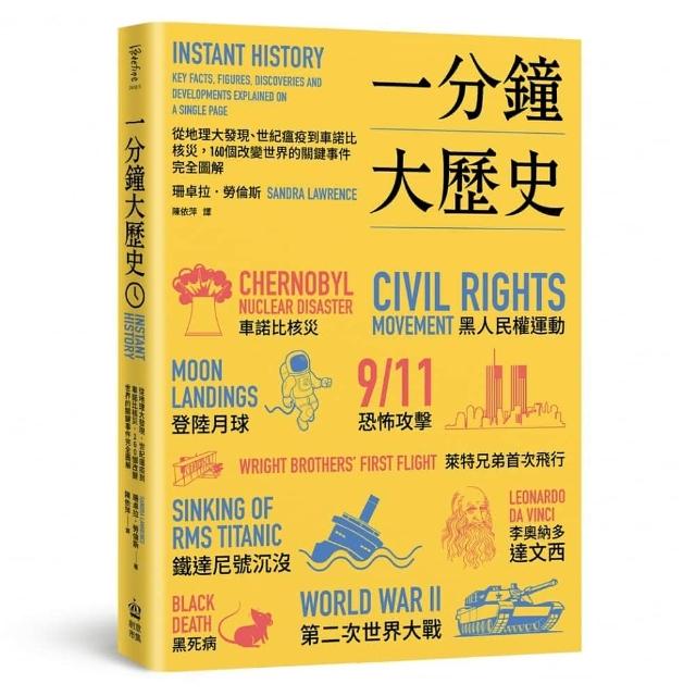 一分鐘大歷史：從地理大發現、世紀瘟疫到車諾比核災，160個改變世界的關鍵事件完全圖解 | 拾書所