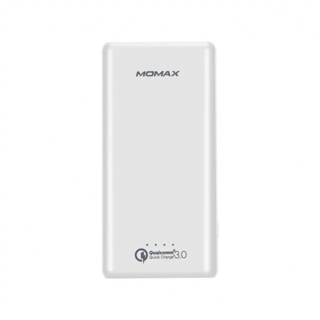 【Momax】IP60 3.0 10000mAh 行動電源-白(支援QC3.0快充 輸出功率18W)