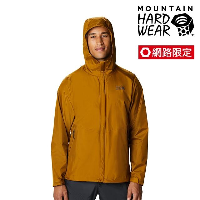 【Mountain Hardwear】Acadia Jacket 輕量防水外套 橄欖金 男款 #1874541(網路限定款)