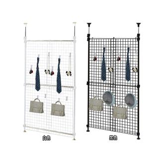【巴塞隆納】頂天立地伸縮置物網格架 123cm SS-22E-01