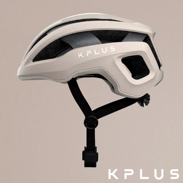 【KPLUS】單車安全帽S系列公路競速360度全視角反光警示系統NOVA Helmet-杏沙白
