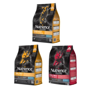 【Nutrience 紐崔斯】黑鑽頂極無穀犬+凍乾系列/2.27kg(成犬飼料、添加肉塊、WDJ、小顆粒、小型犬)