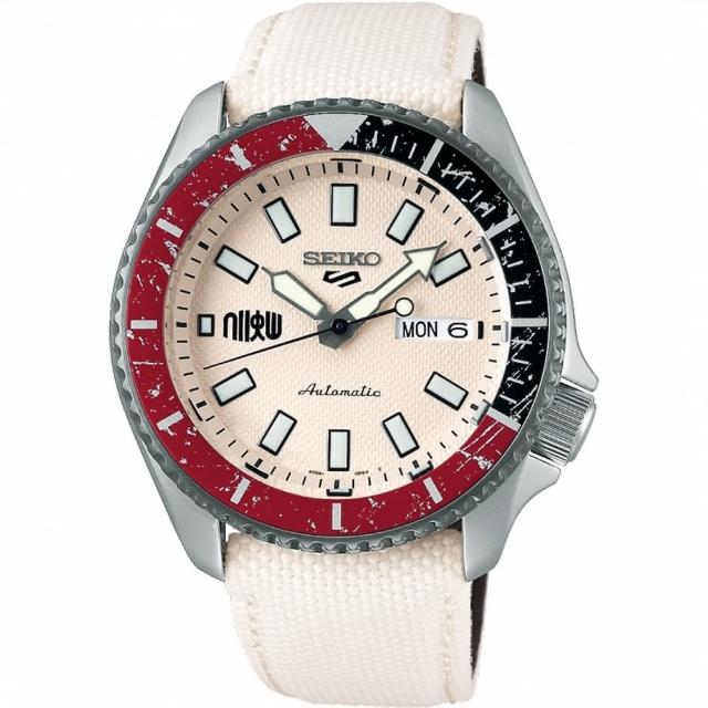 【SEIKO 精工】5 Sports x 快打旋風 聯名限量機械錶-隆-42.5mm(SRPF19K1/4R36-08P0W)