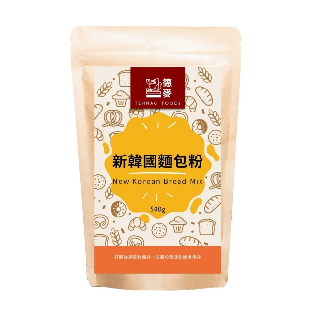 德麥食品 新韓國麵包粉500g/包(韓國麵包、卡拉棒)