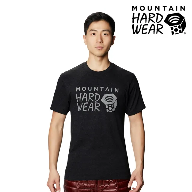 【Mountain Hardwear】MHW Logo Short Sleeve T LOGO有機棉短袖T恤 男款 黑色 #1929951