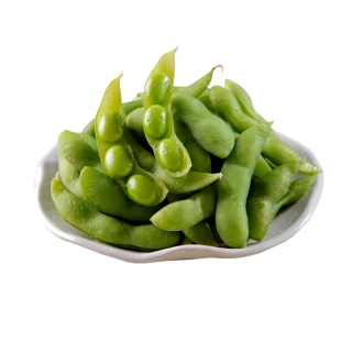 【愛上鮮果】任選999免運 鮮凍綠寶毛豆莢 鹽味1包(400g±10%/包)