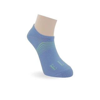 【ELLE】漸層條紋隱形襪-藍(船襪/隱形襪/女襪)