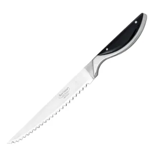 【Claude Dozorme】Haute cuisine系列-壓克力黑握柄牛排刀6件組(含造型刀架)